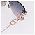 Gafas de sol Christian Dior metal Gold Auth 195922M Dorado - vista 8