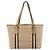 Borsa GUCCI GG Canvas Sherry Line Beige Gold 137396 Auth ka5582 D'oro - vista 2