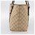 Borsa GUCCI GG Canvas Sherry Line Beige Gold 137396 Auth ka5582 D'oro - vista 4
