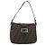 Borsa a tracolla FENDI Zucca Canvas Mamma Baguette Marrone Argento Auth 195494V - vista 13