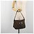 Borsa a tracolla FENDI Zucca Canvas Mamma Baguette Marrone Argento Auth 195494V - vista 25