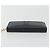 Portafoglio lungo SAINT LAURENT Cassandra in pelle nera e oro Auth 195906A Nero D'oro - vista 6