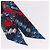 Hermès Twilly HERMES Foulard Seta Rosso Blu Auth 196847M - vista 3