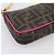 Portadocumenti FENDI Zucca Canvas PVC Marrone Nero 8BS073 Auth 195954V - vista 15