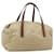 Borsa a Mano PRADA Nylon Beige Silver Auth 194328A Argento
