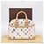 LOUIS VUITTON Monogram Multicolor Trouville Hand Bag White M92663 Auth 196798SM Bianco - vista 12