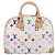 LOUIS VUITTON Monogram Multicolor Trouville Hand Bag White M92663 Auth 196798SM Bianco - vista 2