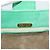 Autre Marque Borsa a tracolla con catena TIFFANY&Co. Camoscio Verde Oro Auth 195577 D'oro - vista 10