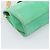 Autre Marque Borsa a tracolla con catena TIFFANY&Co. Camoscio Verde Oro Auth 195577 D'oro - vista 14
