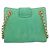 Autre Marque Borsa a tracolla con catena TIFFANY&Co. Camoscio Verde Oro Auth 195577 D'oro - vista 2