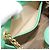 Autre Marque Borsa a tracolla con catena TIFFANY&Co. Camoscio Verde Oro Auth 195577 D'oro - vista 21