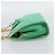 Autre Marque Borsa a tracolla con catena TIFFANY&Co. Camoscio Verde Oro Auth 195577 D'oro - vista 3