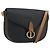 Borsa a tracolla Christian Dior in pelle nera e oro Auth 194288A Nero D'oro