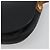 Borsa a tracolla Christian Dior in pelle nera e oro Auth 194288A Nero D'oro - vista 15