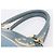 LOUIS VUITTON Borsa a Mano Suhari Lockit PM Pelle Blu Oro M95434 LV Auth bs36420 - vista 14