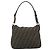 Sac à épaule FENDI Zucca Canvas Mamma Baguette Marron Ton Or Auth 195437 - vue 2
