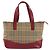 Borsa a mano BURBERRY Nova Check Canvas Beige Auth 195651 - vista 13