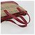 Borsa a mano BURBERRY Nova Check Canvas Beige Auth 195651 - vista 7