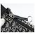 Borsa a tracolla Christian Dior Trotter Canvas Nero Argento Auth 195229V - vista 10