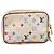 LOUIS VUITTON Monogram Multicolor Trousse Wapity Pouch White M58034 Auth 195531 Bianco - vista 2
