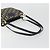 Borsa a Spalla in Tela Trotter Christian Dior Blu Navy Oro Auth 186959A D'oro - vista 7