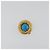 Orecchini CHANEL Metallo Dorato Blu CC Auth 195370 - vista 2