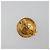 Orecchini CHANEL Metallo Dorato Blu CC Auth 195370 - vista 5