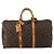 LOUIS VUITTON Borsa Boston Monogram Keepall 50 M41426 Auth LV 192676 Monogramma - vista 13