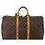 LOUIS VUITTON Borsa Boston Monogram Keepall 50 M41426 Auth LV 192676 Monogramma - vista 2