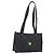 Borsa a spalla MCM Vicetos Logogram PVC Nero Oro Auth bs36729 D'oro