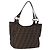 FENDI Zucca Canvas Tote Bag Brown Black Auth ka5668 Braun Schwarz