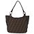 FENDI Zucca Canvas Tote Bag Brown Black Auth ka5668 Braun Schwarz - Ansicht 2