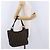 FENDI Zucca Canvas Tote Bag Brown Black Auth ka5668 Braun Schwarz - Ansicht 20