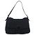 Borsa a tracolla FENDI Mamma Baguette in lana blu navy argento Auth 196191 - vista 13
