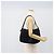 Borsa a tracolla FENDI Mamma Baguette in lana blu navy argento Auth 196191 - vista 22