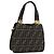 Borsa a mano FENDI Zucca Canvas Marrone Tono Oro Auth 194558V