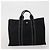 Hermès Borsa HERMES Fourre Tout in cotone Set di 3 Nero Rosso Auth 192553 - vista 10