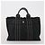 Hermès Borsa HERMES Fourre Tout in cotone Set di 3 Nero Rosso Auth 192553 - vista 17