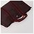 Hermès Borsa HERMES Fourre Tout in cotone Set di 3 Nero Rosso Auth 192553 - vista 5
