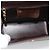 Borsa a spalla con catena Salvatore Ferragamo in pelle marrone scuro oro Auth 195566 - vista 10