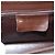 Borsa a spalla con catena Salvatore Ferragamo in pelle marrone scuro oro Auth 195566 - vista 12