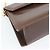 Borsa a spalla con catena Salvatore Ferragamo in pelle marrone scuro oro Auth 195566 - vista 14