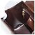 Borsa a spalla con catena Salvatore Ferragamo in pelle marrone scuro oro Auth 195566 - vista 18