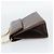 Borsa a spalla con catena Salvatore Ferragamo in pelle marrone scuro oro Auth 195566 - vista 3