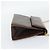 Borsa a spalla con catena Salvatore Ferragamo in pelle marrone scuro oro Auth 195566 - vista 4