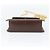 Borsa a spalla con catena Salvatore Ferragamo in pelle marrone scuro oro Auth 195566 - vista 5