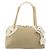 Borsa Boston Miu Miu Canvas Beige Silver Auth 194986 Argento - vista 13