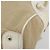 Borsa Boston Miu Miu Canvas Beige Silver Auth 194986 Argento - vista 15