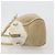 Borsa Boston Miu Miu Canvas Beige Silver Auth 194986 Argento - vista 4