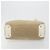 Borsa Boston Miu Miu Canvas Beige Silver Auth 194986 Argento - vista 5